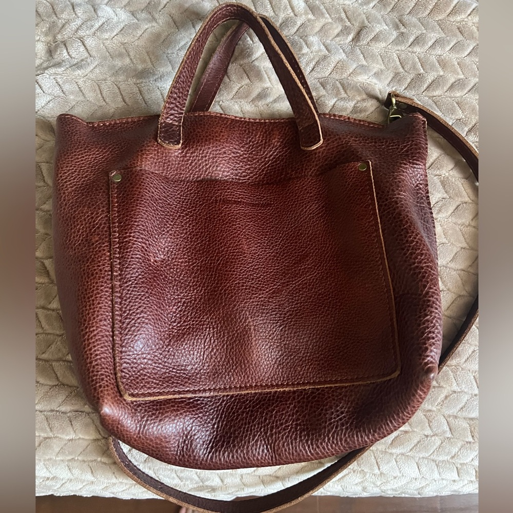 Portland Leather Tote Bag